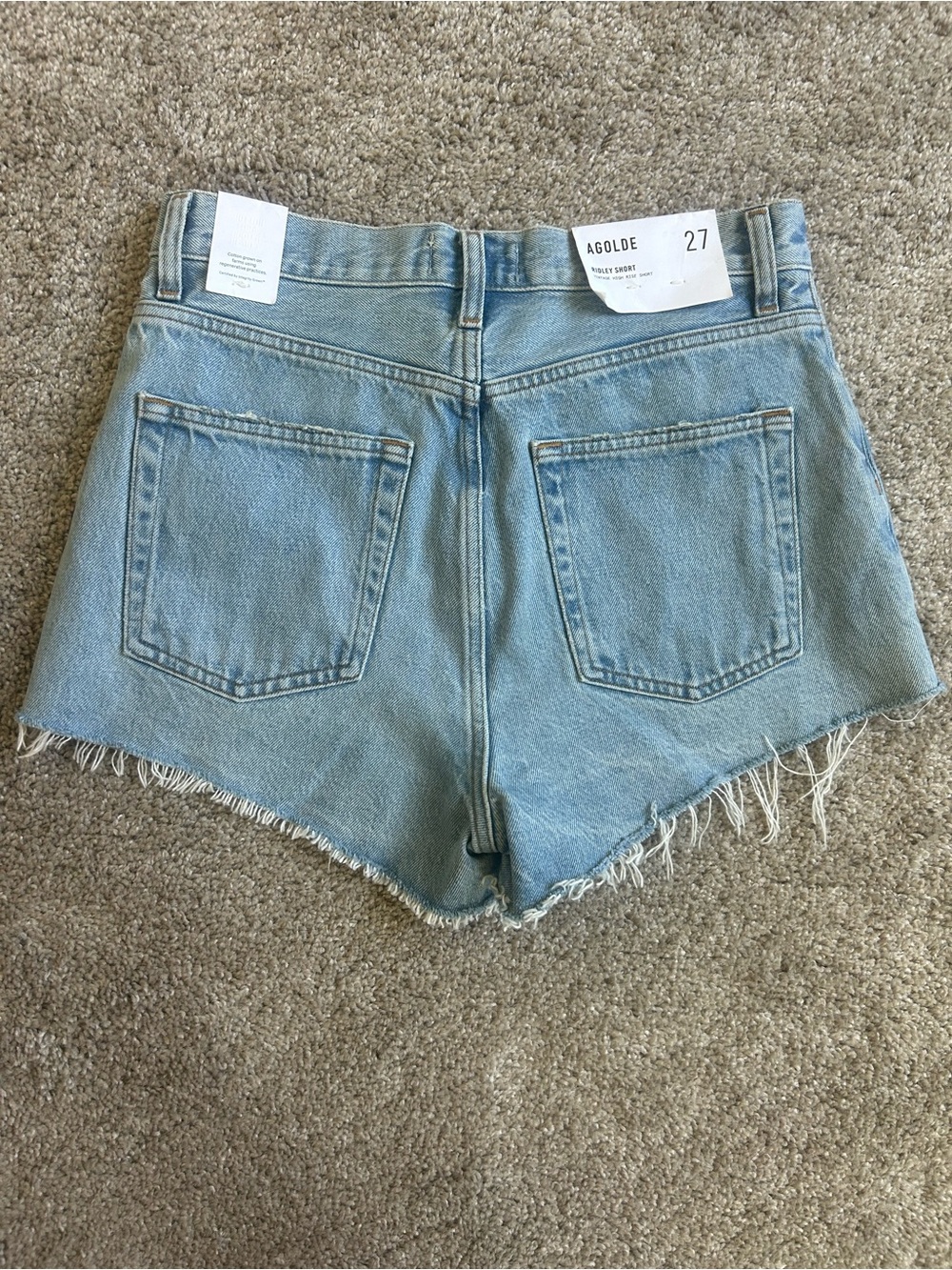AGOLDE Ridley High Rise Shorts - Picture 7 of 8